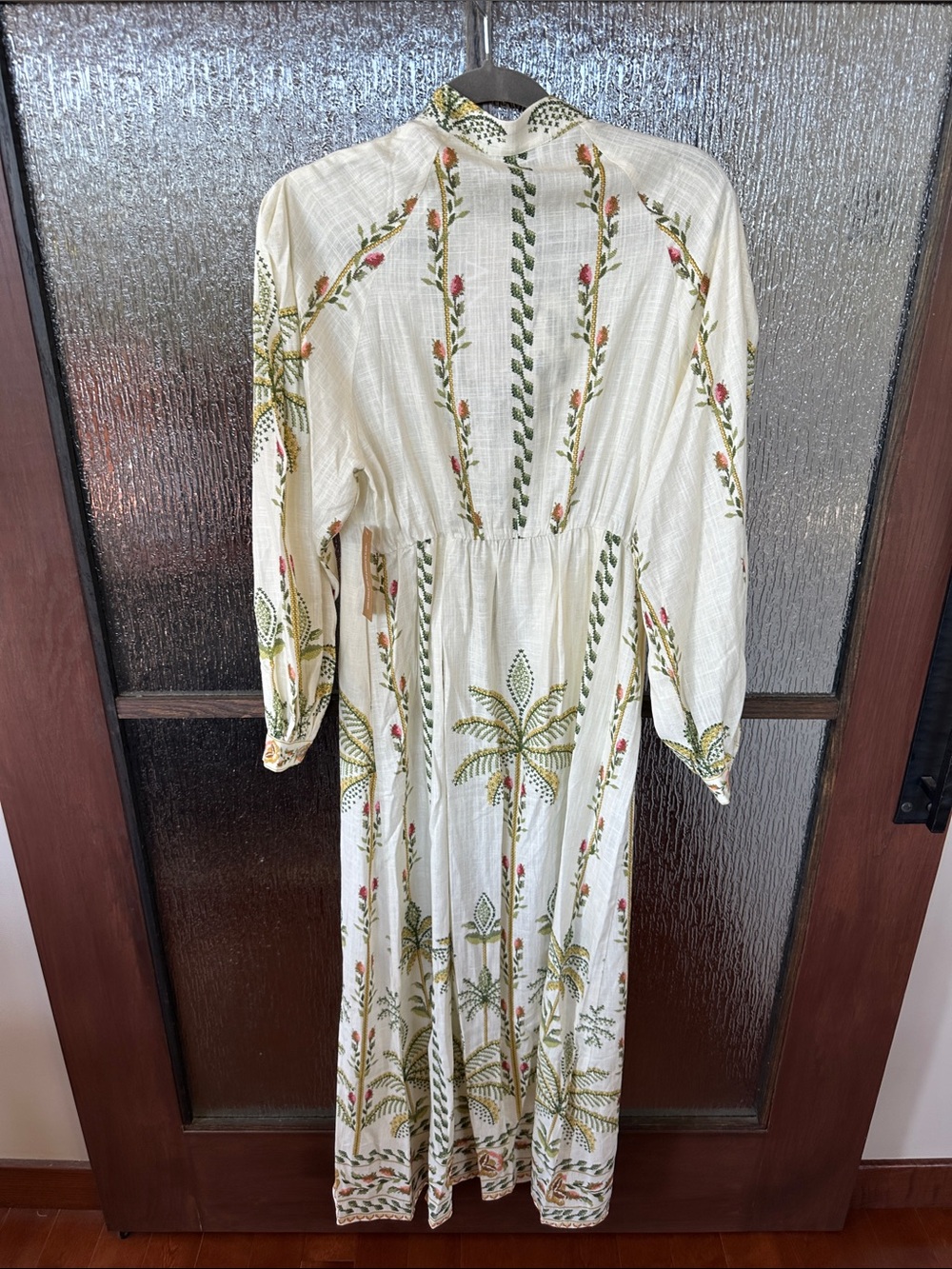 Few Moda ANAYA Raquel Dress Women's White Embroidered Maxi Dress size 8 - Picture 11 of 15